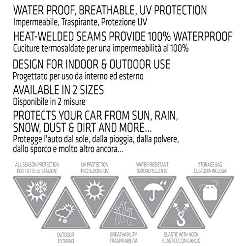 Ronin 1395105 pokrowiec na samochód, srebrny, RF-1 - obrazek 2