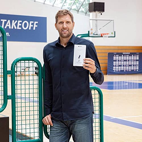 BAUERFEIND Bandaż na stopę Dirk Nowitzki Signature Line, unisex, 1 bandaż na staw skokowy do uprawiania sportu, takich jak koszykówka, piłka nożna lub fitness, bez zginania się dzięki bandażowi na kostkę - obrazek 5