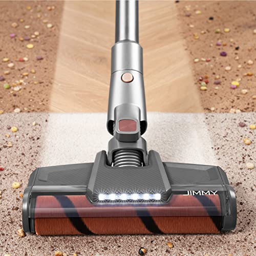 Jimmy H10 Pro Elastyczna bezprzewodowa miotła elektryczna, wyjmowana bateria, 600W, moc 245AW, zasięg 90 minut, ekran LED, technologia adaptacyjna i inteligentny czujnik, filtr HEPA i stacja ładowania - obrazek 5
