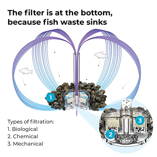 Biorb Flow Akwarium, Biały, 15 l - obrazek 6