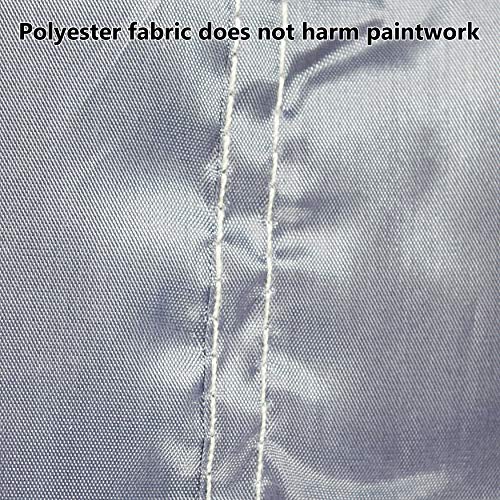 Sakura SS5383 średnioszara osłona samochodowa - ochrona przed zamarzan - obrazek 3