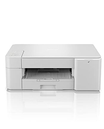 Brother DCP-J1200W 3 w 1 kolorowe urządzenie wielofunkcyjne (drukarka, skaner, kopiarka), kolor biały, 435 x 161 x 359 mm