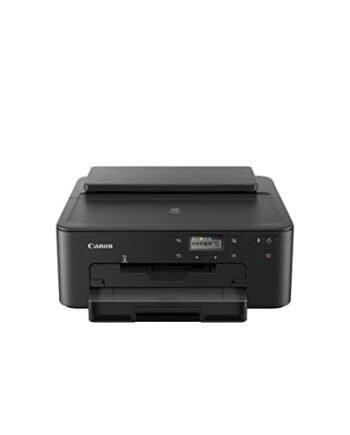 Canon PIXMA TS705a Drukarka Atramentowa DIN A4 (WLAN, LAN, 5 oddzielnych atramentów, Automatyczny druk dwustronny, 2 podajniki papieru, Kaseta na papier 250 arkuszy, Apple AirPrint), Czarny, 3109C026
