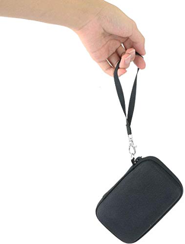 Khanka Twarde etui do drukarki fotograficznej HP Sprocket 200&Sprocket 1. i 2. generacji. Pasuje do 5 x 7,6 cm / 2 x 3 cale zębatki (czarny) - obrazek 2