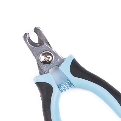 Myuilor Obcinacz do paznokci dla psów i kotów, z szybkim czujnikiem, ostrymi jak brzytwa ostrzami, zabezpieczenie przed przecięciem, gratis pilnik do paznokci, profesjonalna i bezpieczna pielęgnacja sierści w domu - obrazek 5