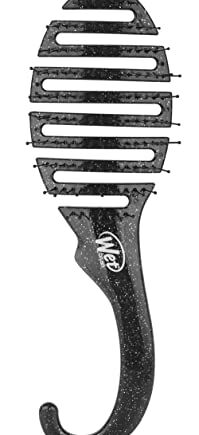 Wet Brush Szczotka do rozczesywania prysznica - czarny brokat dla unis