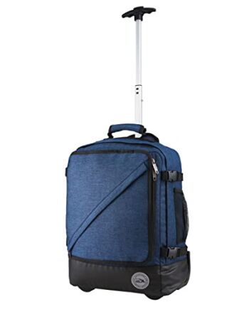 Cabin Max Greenwich Hybrid plecak na kółkach, niebieski Atlantyk, 45 x 36 x 20 cm, Uchwyt
