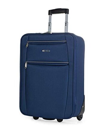 ITACA - Walizka kabinowa 55x40x20 lekka na kólkach twarda do samolotu,