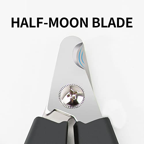 Myuilor Obcinacz do paznokci dla psów i kotów, z szybkim czujnikiem, ostrymi jak brzytwa ostrzami, zabezpieczenie przed przecięciem, gratis pilnik do paznokci, profesjonalna i bezpieczna pielęgnacja sierści w domu - obrazek 4