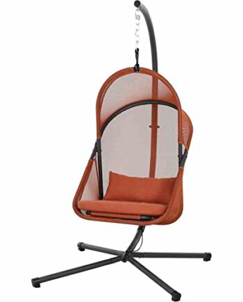 Siena Garden YOBAYA fotel wiszący Relaxed Red stal, obicie tekstylne R