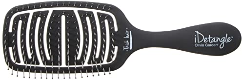 Olivia Garden Szczotka do włosów iDetangle do grubych włosów, rozczesy - obrazek 5