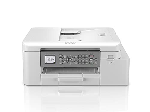 Brother MFC-J4340DW 4 w 1 kolorowe urządzenie wielofunkcyjne (drukarka, skaner, kopiarka, faks), kolor biały, 150 arkuszy kasety papierowej
