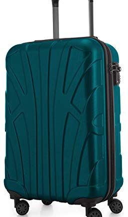 Suitline Walizka, Zielony Wodny, 55 cm