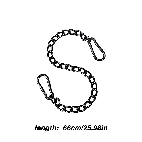 Qweri Łańcuszek na fotel wiszący, łańcuszek przedłużający z karabińczykiem, łańcuszek przedłużający do foteli wiszących, hamaków, worków z piaskiem, do jogi, studia fitness - obrazek 7