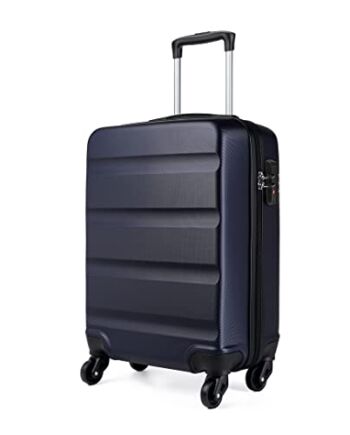 Kono Walizka podróżna z twardą skorupą, lekki bagaż podręczny z 4 kółk