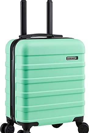 Cabin Max Anode walizka podręczna, 45 x 36 x 20 cm, lekki bagaż podręczny odpowiedni do Easyjet, do umieszczenia pod siedzeniem, Miętowy Zielony, 45 x 36 x 20