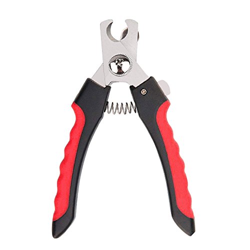 FULARR profesjonalny obcinacz do paznokci dla zwierząt domowych - trymer do paznokci dla psów ze stali nierdzewnej, z ochroną bezpieczeństwa i darmowym pilnikiem do paznokci - stabilne antypoślizgowe uchwyty - dla bezpieczeństwa, profesjonalnego do pielęgnacji zwierząt domowych - obrazek 6