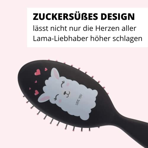 PARSA BEAUTY Mini szczotka do włosów dla dzieci, do stylizacji włosów, dla chłopców i dziewczynek, krótkie i długie włosy, gładkie lub loki - obrazek 4