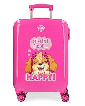 Paw Patrol Paw Patrol Playful walizka dziecięca sztywny ABS zamek szyfrowy z boku, Rosa, 38x55x20 cm, walizka kabinowa