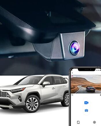 Fitcamx Dashcam 4K Passend für 2022 2023 Toyota RAV4 LE XLE Limited XSE Adventure SE Premium Hybrid Gen5 (Modell B), OEM Dash Cam UHD 2160P Video WiFi, G-Sensor, Loop-Aufnahme, Plug&Play, 64GB-Karte