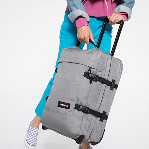 EASTPAK Tranverz S Brize Dye szary bagaż na kółkach, Brize Dye Grey, J - obrazek 7