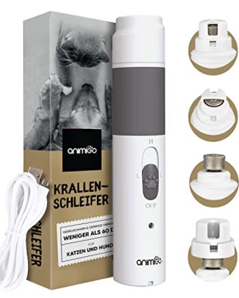 szlifierka do pazurów animigo, nożyczki do pazurów dla psów i kotów ró