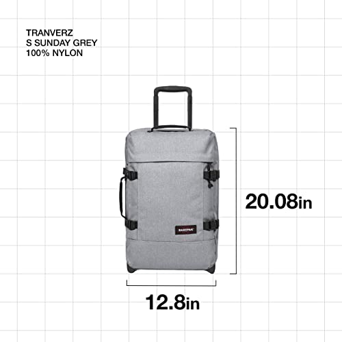 EASTPAK Tranverz S Brize Dye szary bagaż na kółkach, Brize Dye Grey, J - obrazek 6
