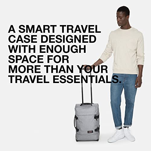 EASTPAK Tranverz S Brize Dye szary bagaż na kółkach, Brize Dye Grey, J - obrazek 3