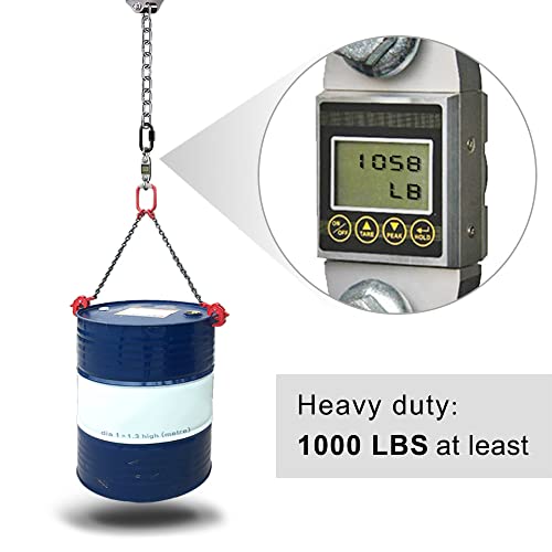 BeneLabel Drewno/betonowy wieszak celingowy 180° obrotowy hamak huśtaw - obrazek 6