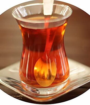 Topkapi - 18-częściowy turecki zestaw do herbaty Ebru-Sultan, 6 szklan