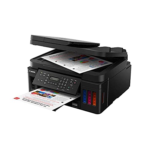 Canon Pixma G7050 Megatank Wielofunkcyjna drukarka Wi-Fi LAN, skanowanie, kopiowanie czarne 1 - obrazek 5