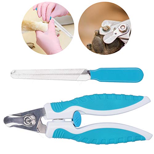 Obcinacze do paznokci dla zwierząt domowych, pilnik do obcinania paznokci, antypoślizgowy Przyjazny dla użytkownika Wygodny dla psa - obrazek 5