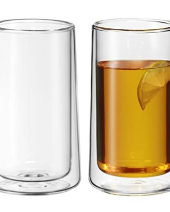 WMF 2-częściowy szklany zestaw podwójnych ścianek do lodowej herbaty,