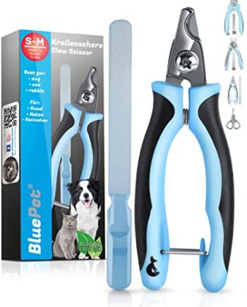 BluePet Małe nożyczki do pazurów dla małych psów, kotów i małych zwier