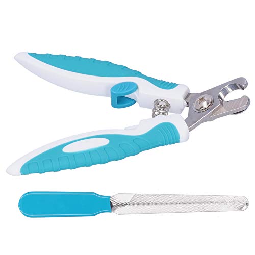 Obcinacze do paznokci dla zwierząt domowych, pilnik do obcinania paznokci, antypoślizgowy Przyjazny dla użytkownika Wygodny dla psa