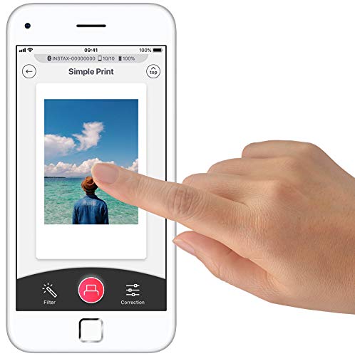 instax mini Link drukarka przenośna, popielaty - obrazek 3