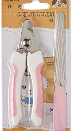 Local Makes A Comeback nożyczki do paznokci, dla zwierząt domowych, dla psów, różowe, 1 sztuka