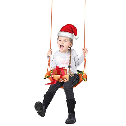 Huśtawka dla dzieci, mały fotel wiszący, huśtawka ogrodowa, wiszący hamak, huśtawka ogrodowa, huśtawka talerzowa, dla dzieci w pomieszczeniach, na zewnątrz, do pokoju dziecięcego (obciążenie do 150 kg)