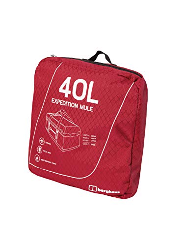 Berghaus Torba podróżna Expedition Mule 40 Holdall czerwona dalia/Jet Black 2020 bagaż podróżny - obrazek 4