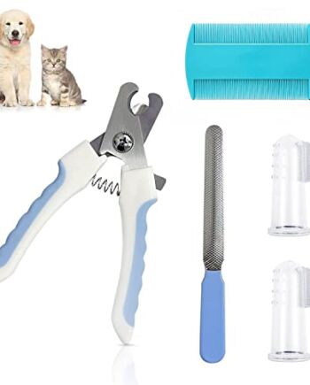 5 sztuk obcinacz do paznokci dla zwierząt domowych kot pies trymer do paznokci ze stali nierdzewnej bezpieczne cięcie nożyczki dla zwierząt domowych z pilnikiem