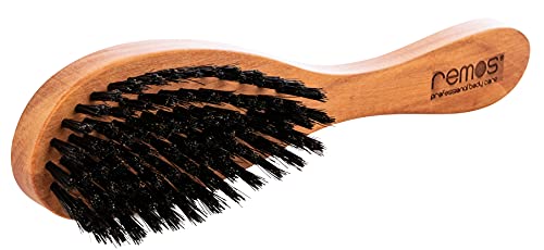 REMOS szczotka do włosów ze 100% włosia dzika z drewna gruszy z szerok - obrazek 5