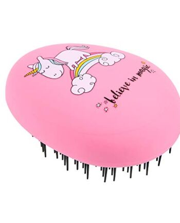 PARSA szczotka dla dzieci do rozczesywania włosów na mokro i na sucho, idealna do cienkich dziecięcych włosów