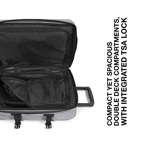 EASTPAK Tranverz S Brize Dye szary bagaż na kółkach, Brize Dye Grey, J - obrazek 5