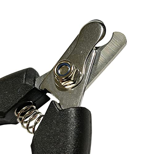 Świat pomysł obcinacz do paznokci dla psów koty króliki ze stali nierdzewnej weterynaryjnej i użytku osobistego z ochroną i zamknięciem bezpieczeństwa (Pomarańczowy) - obrazek 2