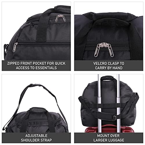 Aerolite Easyjet Torba Kabinowa 45x36x20 Bagaż Podręczny Rozmiar Kabiny Z Nocowaniem Weekendowy Sport Lekka Torba Podróżna Pod Siedzeniem 5 Lat Gwarancji - obrazek 5