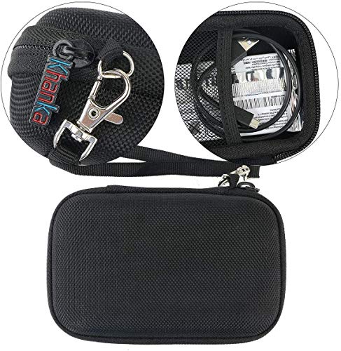 Khanka Twarde etui do drukarki fotograficznej HP Sprocket 200&Sprocket 1. i 2. generacji. Pasuje do 5 x 7,6 cm / 2 x 3 cale zębatki (czarny) - obrazek 4