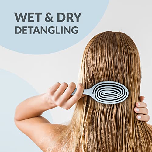 marQus Bio szczotka do włosów bez plątania, z podwójną sprężyną spiral - obrazek 6