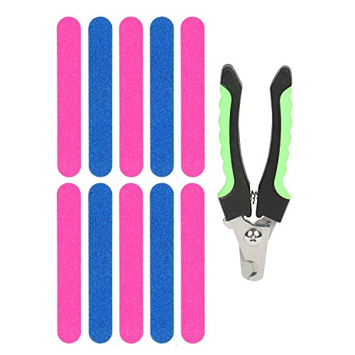 AMATHINGS Nożyce do pazurów z miękkim uchwytem, szczypce do pazurów, p - obrazek 7