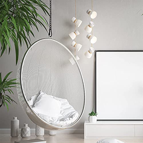 Qweri Łańcuszek na fotel wiszący, łańcuszek przedłużający z karabińczykiem, łańcuszek przedłużający do foteli wiszących, hamaków, worków z piaskiem, do jogi, studia fitness - obrazek 2