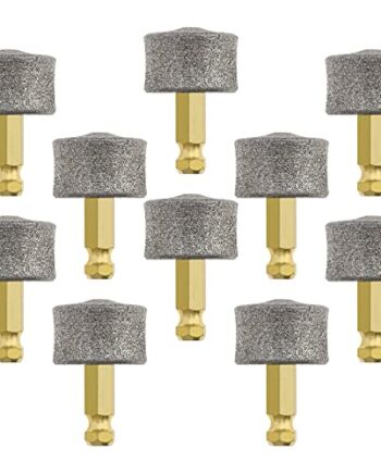 VGOL 10 szt. zamiennik głowicy młynka do paznokci dla psa końcówki do młynka do paznokci dla zwierząt domowych szmergla głowica szlifierska do większości zwierząt domowych elektrycznych pazurów narzędzia do pielęgnacji paznokci